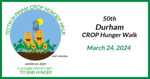 50th Durham CROP Hunger Walk - March 24, 2024
